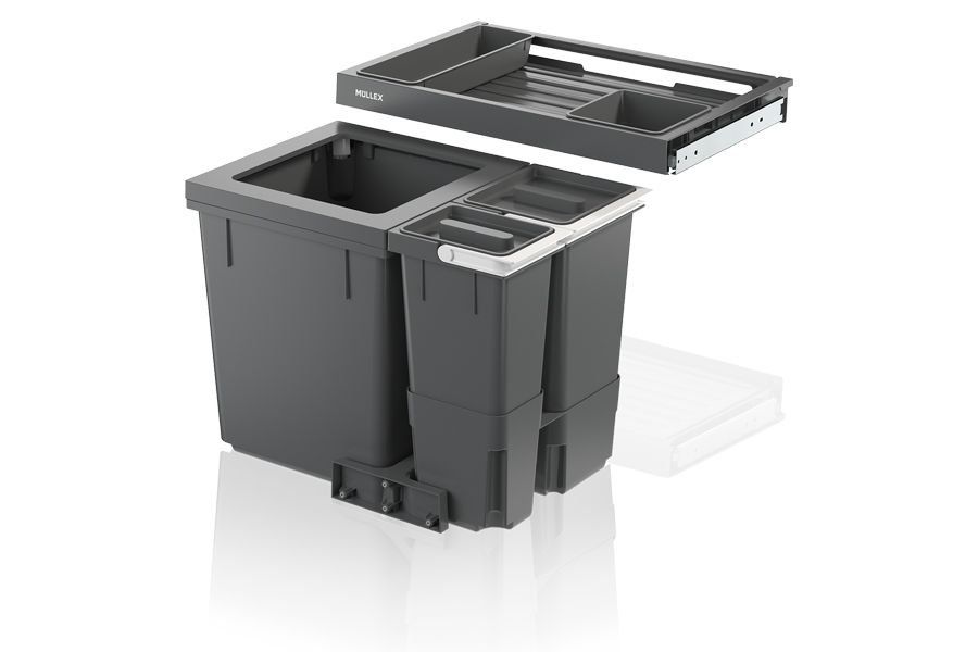 Müllex Abfalleimer: Müllex X-LINE Abfallsystem X60 L5 Premium - 80.986.024 – Gebraucht aus Opfikon von huspi