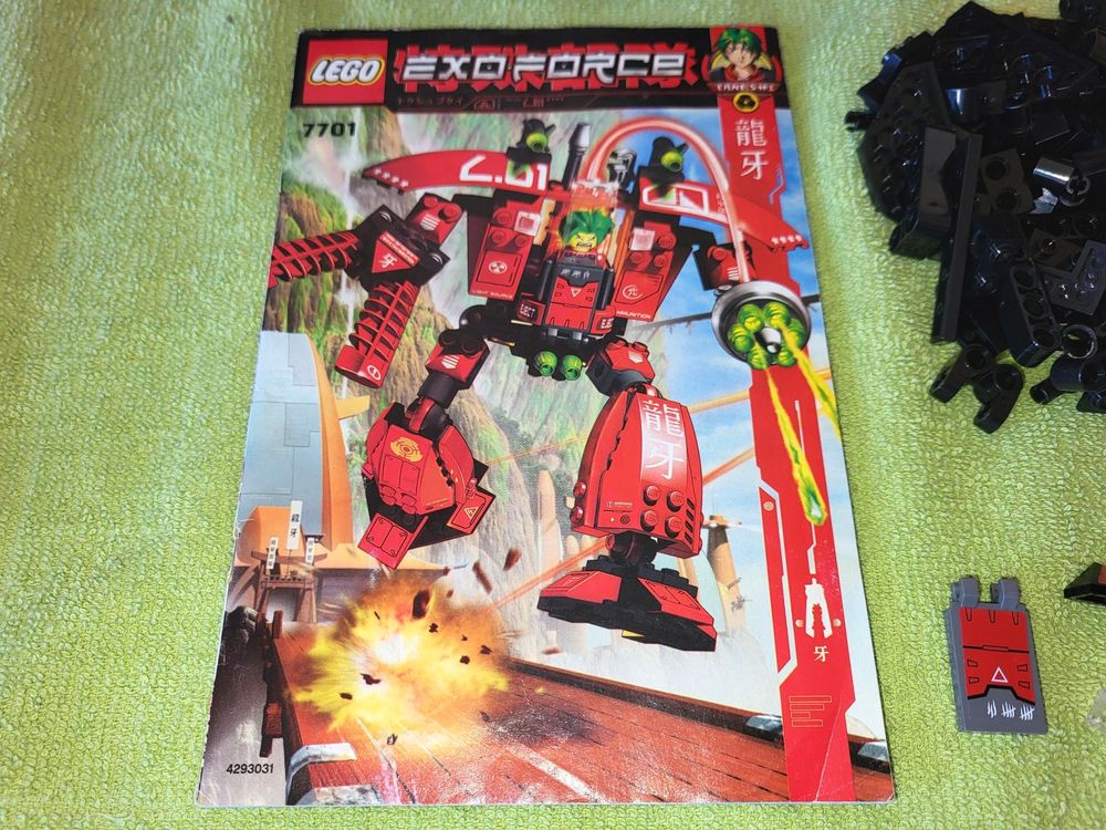Lego Exo-Force Grand-Titan #7701 - 196-Teile von 2006 Figur 8
