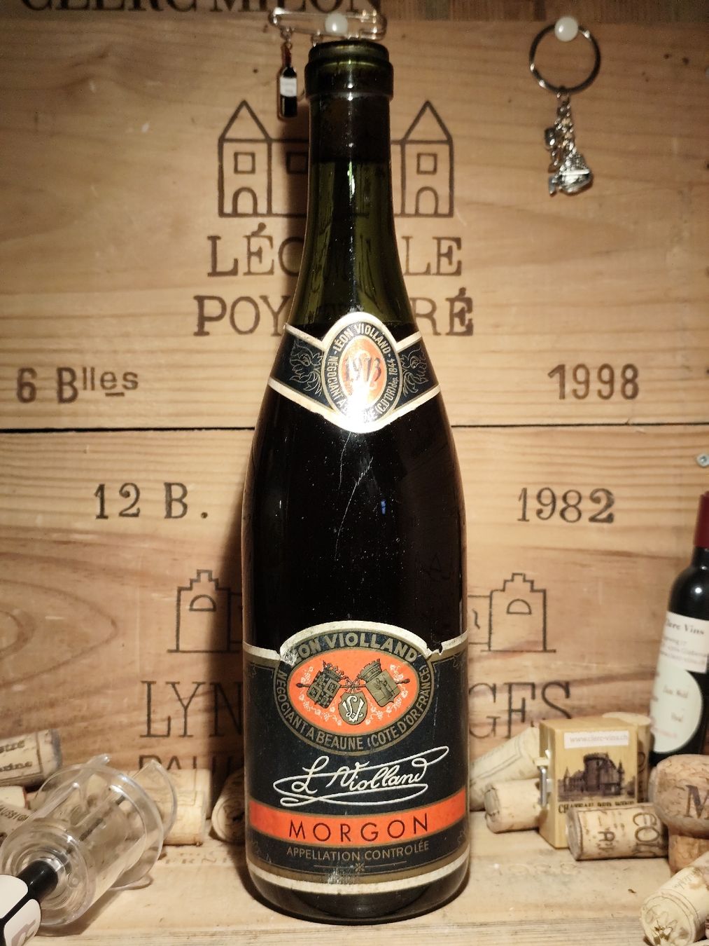 Vino: 1973 Morgon Leon Violland – Nuovo (secondo la descrizione) da Büsserach venduto da Vintage-vins 2