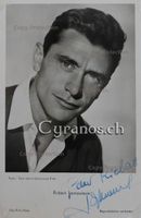 Robert Lamoureux (1920-2011) Schauspieler - Autogramm
