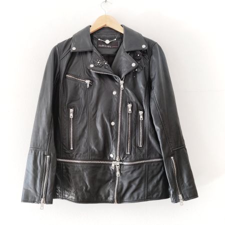 MARC CAIN Lammnappa Leder-Jacke Blazer Lederjacke Gr.N2/36