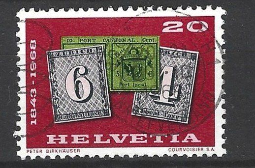 Tous les timbres: BRIEFMARKEN - SCHWEIZ - SONDERPOSTMARKE 1968 – D'occasion à Tobel par fuertinero