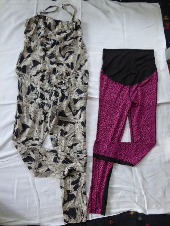 Umstands-Hosenanzug Gr.38/40 *Attesa* 1 Leggings*MAMA*Gr. L