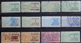 Frankreich Lot mit alten Werten XXX
