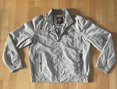 Bigazzi Herren Übergangs-Blouson / grau / Gr. L / neuwertig!