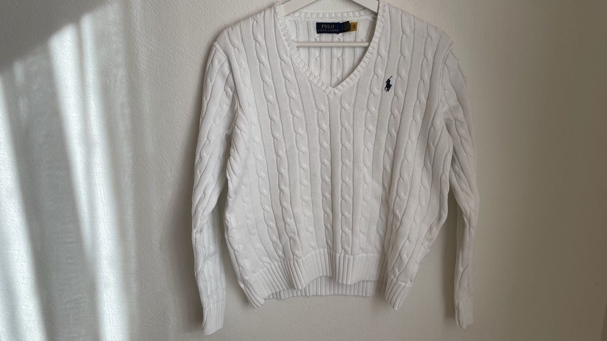 Ralph Lauren Maglioni & Felpe: Weisser Ralph Lauren Pullover, Top Zustand, Gr. L – Usato da Vilters venduto da sar_l7f5