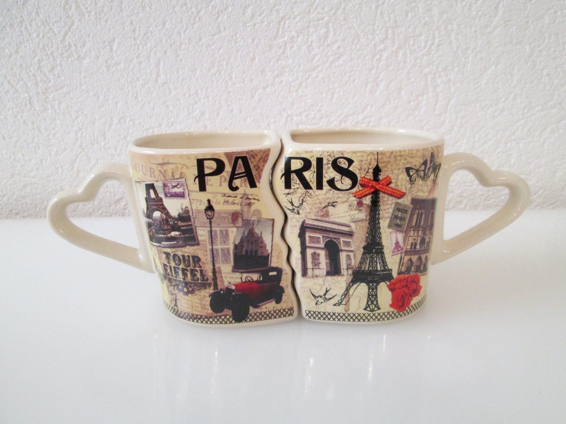 Tazze: Mitbringsel von Paris- 2 Partnertassen "Paris" – Usato da Movelier venduto da ddomenika 4