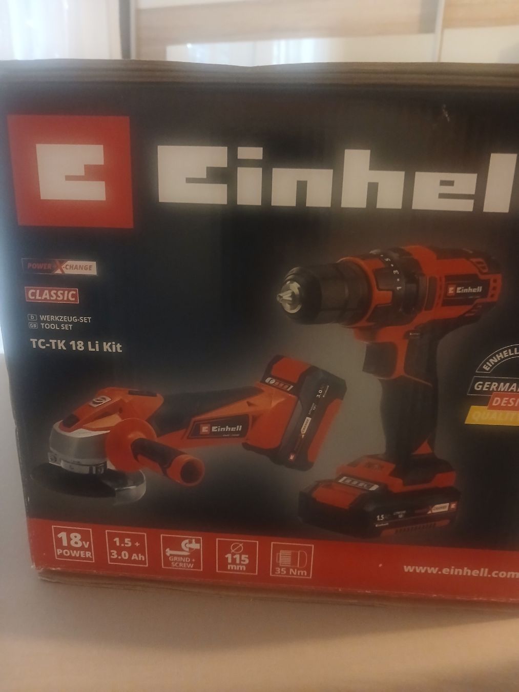 Einhell Perceuses: Einhell TC-TK 18 Li Kit Werkzeugset Akkuschrauber Winkelschl – Neuf avec emballage d'origine à Rothrist par ToniG71 5