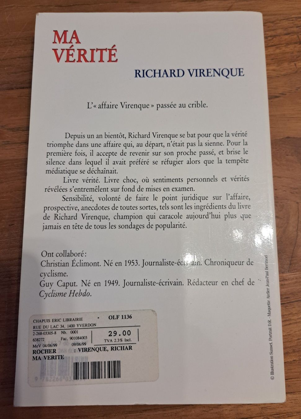 Bücher: Livres lot cyclisme – Gebraucht aus Biel/Bienne von ESOXMAN 6