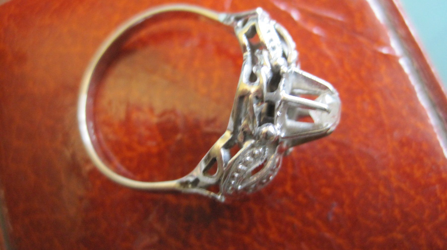Ringe: Ring Art Deco- Brillant - 18 ct – Gebraucht aus Bischofszell von Joachim-115 1