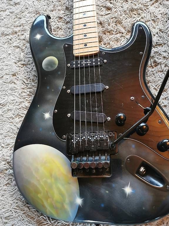 Strumenti musicali: Warmoth Airbrush Stratocaster  – Usato da Bern venduto da chr_pkg2 2