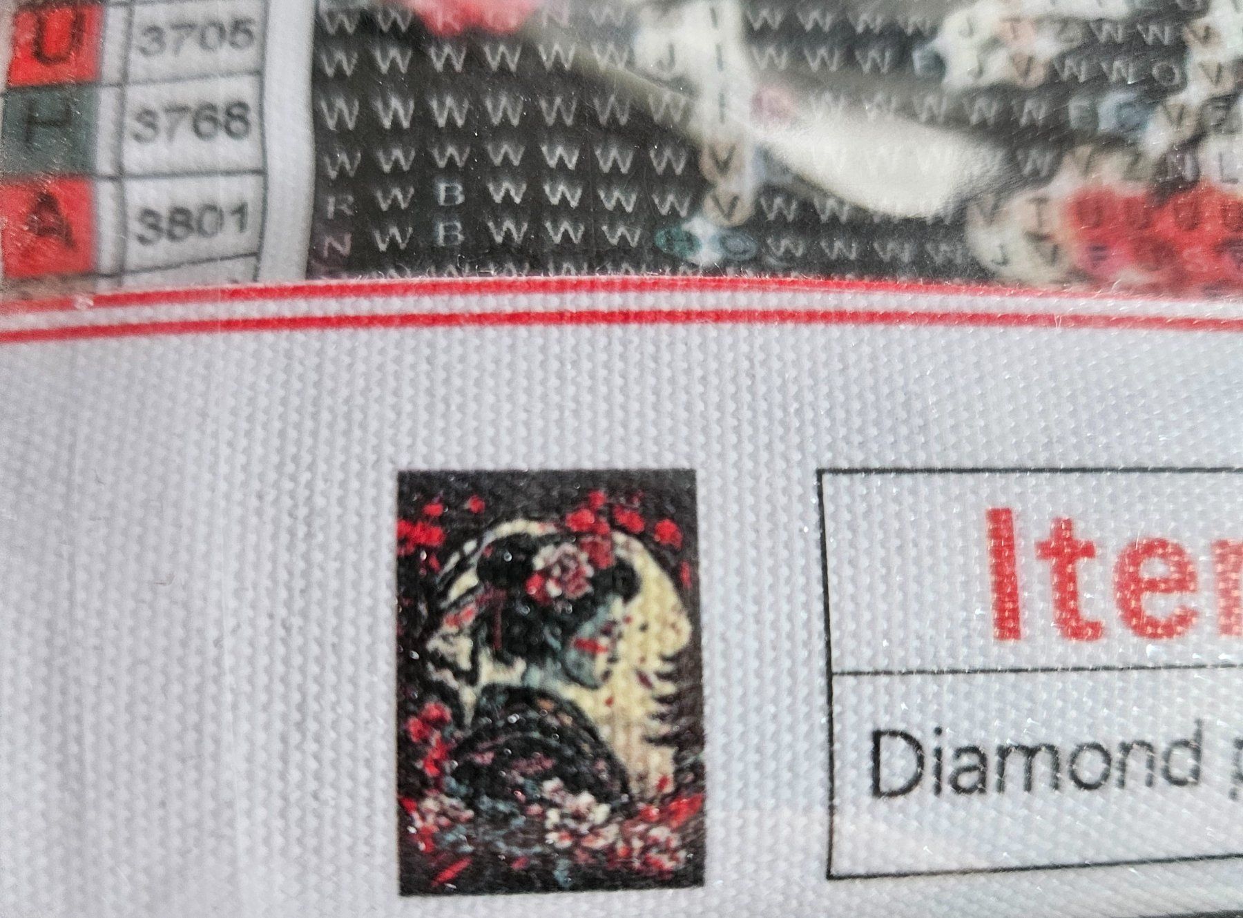 Kit bricolage: Diamond Painting Samurai, Diverses 4 Stk. – Nuovo e nell'imballaggio originale da Hägendorf venduto da Rammstein13 3