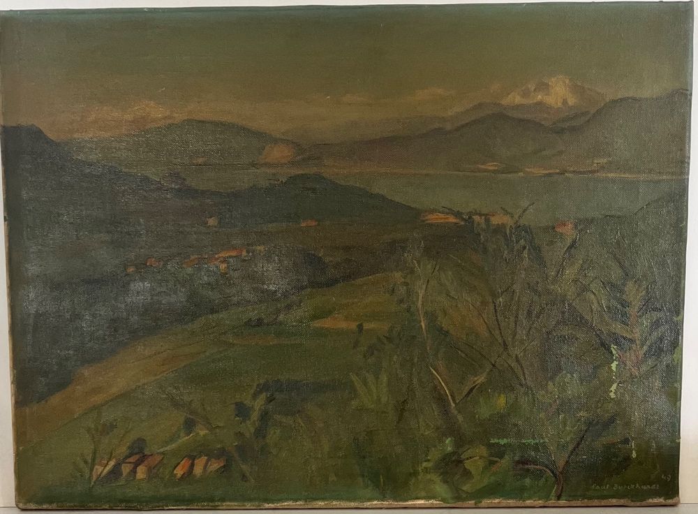 Paul Burckhardt (1880-1961) Landschafts Gemälde | Kaufen auf Ricardo