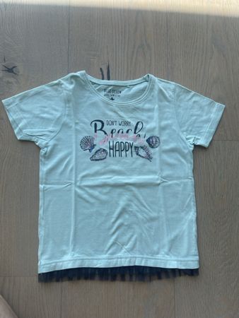 Blue Seven, so süsses Shirt, mint, Grösse 128