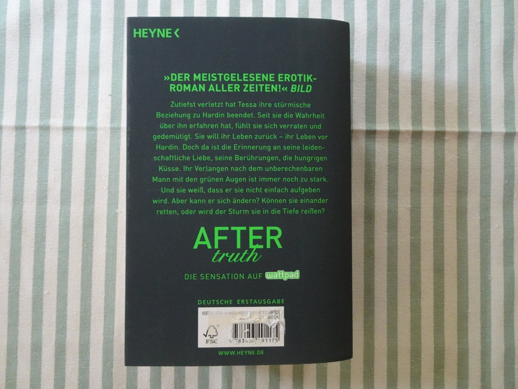 Libri: Anna Todd - After truth - Erotik-Roman - B543 – Usato da Küssnacht am Rigi venduto da Bookslove-Divers 1