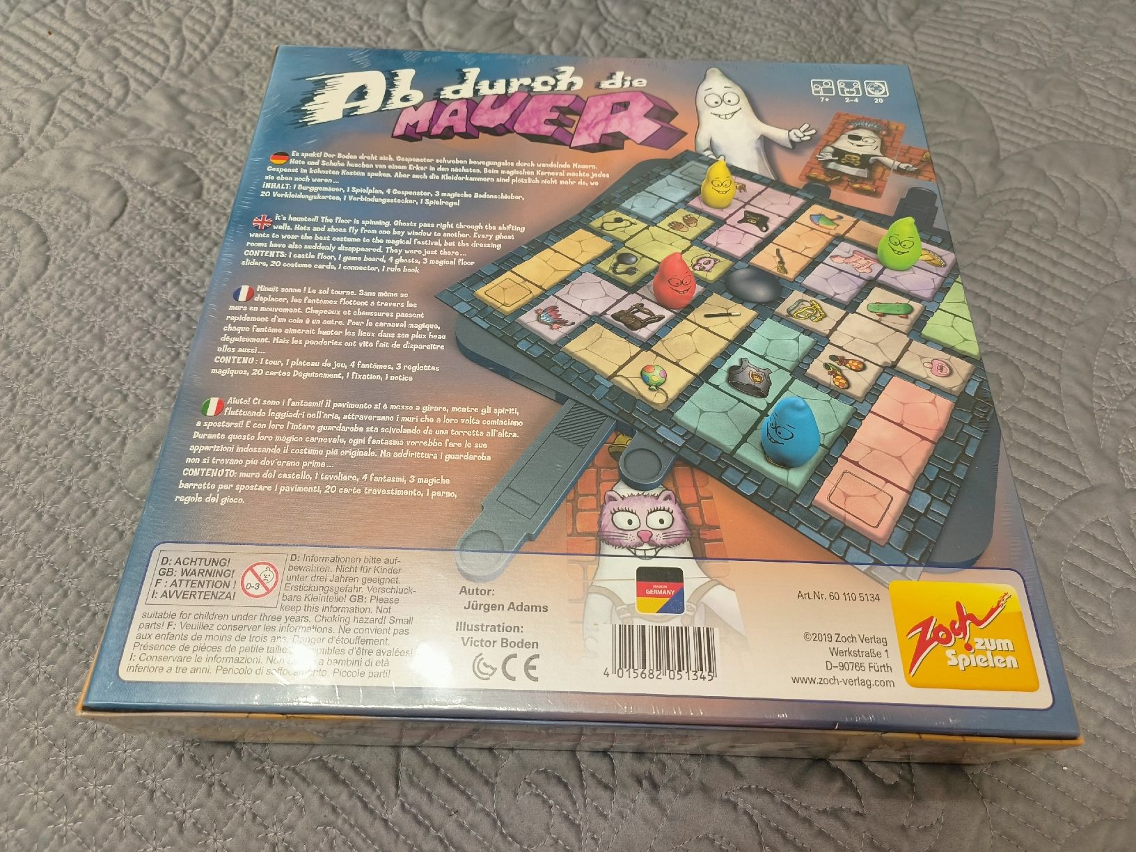 Giochi: Jeu Abdurch Die Mauer NP 49,90 CHF NEUF – Nuovo e nell'imballaggio originale da Carouge GE venduto da pro_8k9d 1