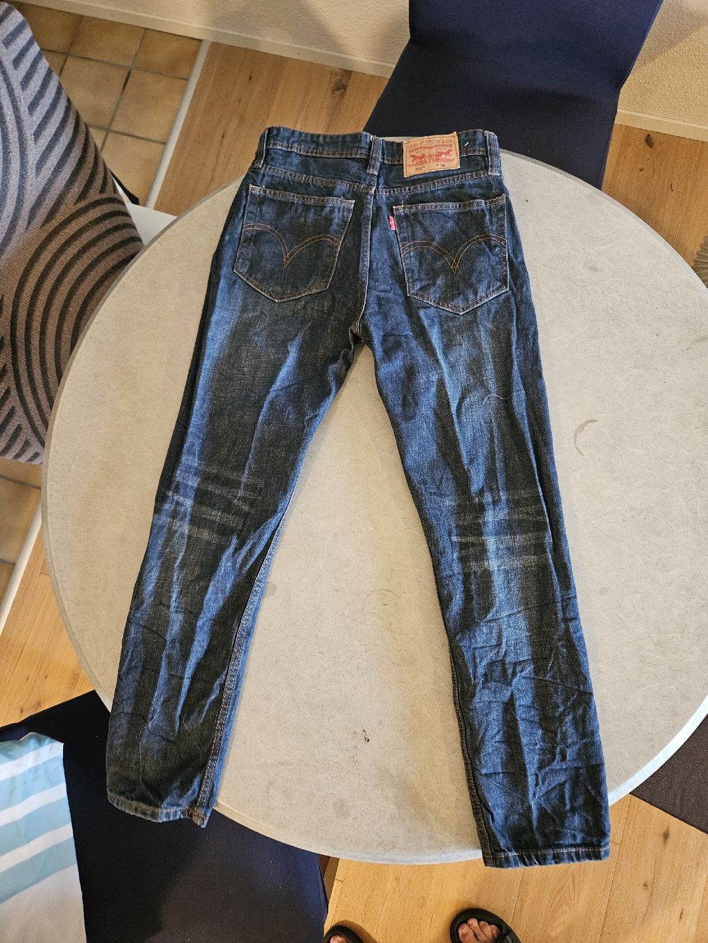 Jeans: Blaue Jeans Hosen, Grösse: 48 – Neu (gemäss Beschreibung) aus Besenbüren von ste_dh5c 1