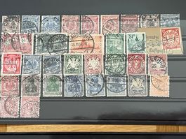 Lot Altdeutschland, Deutsches Reich, Saar, Bayern, Baden-Wür