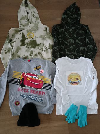 Winter-Set für Jungs, Grösse 140, Lightning McQueen und Co.