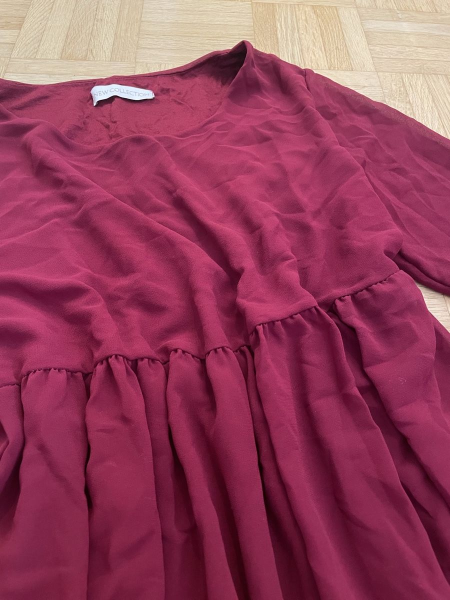 Vestiti: Kleid, bordeaux rot, Grösse S/M – Nuovo (secondo la descrizione) da Zürich venduto da Carlajimena 8