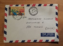 Brief Dakar (Senegal) - Thalwil 1980
