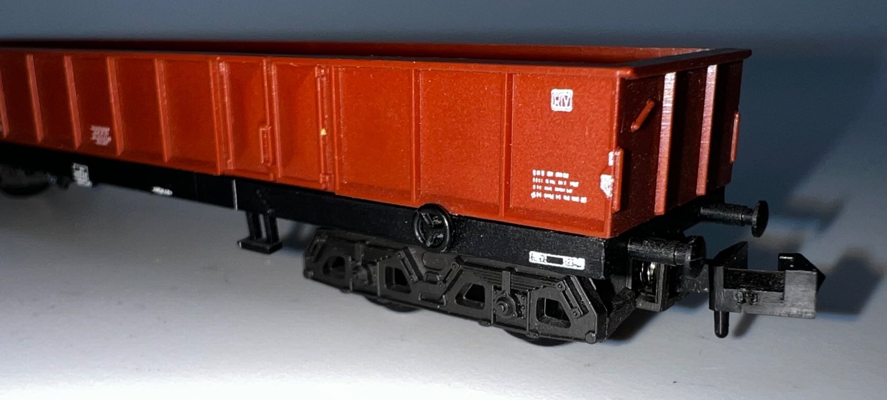 Trix Modellini di ferrovie: Minitrix, Hochbordwagen Langversion – Usato da Basel venduto da jonnyhaas 3