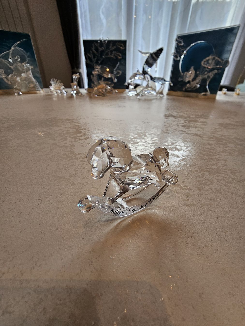 Swarovski Statuette: Swarovski Baby's first rocking Horse 5522867 – Nuovo e nell'imballaggio originale da Roggwil BE venduto da val_cqv7