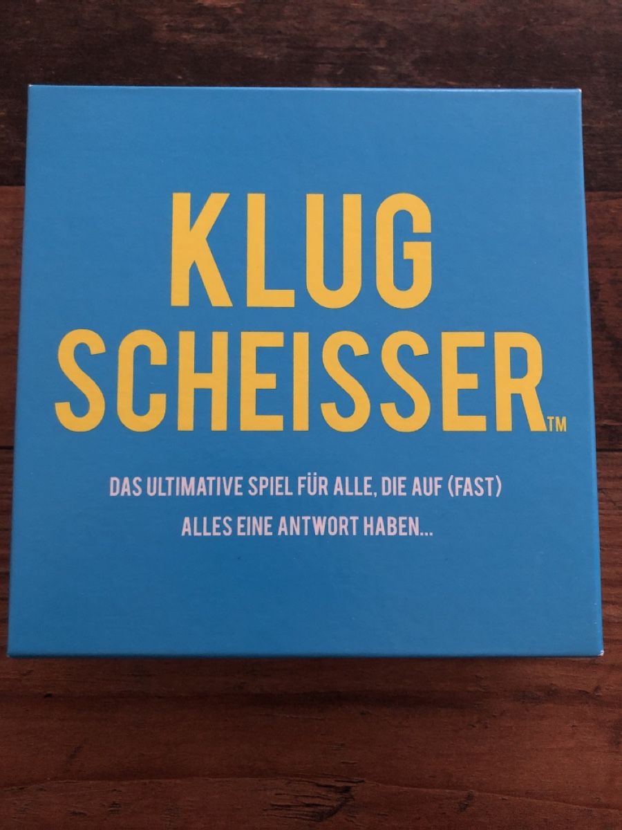Giochi: Klugscheisser Spiel – Usato da Brittnau venduto da Ralfie
