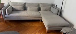 3-Sitzer Ecksofa (Récamiere rechts)