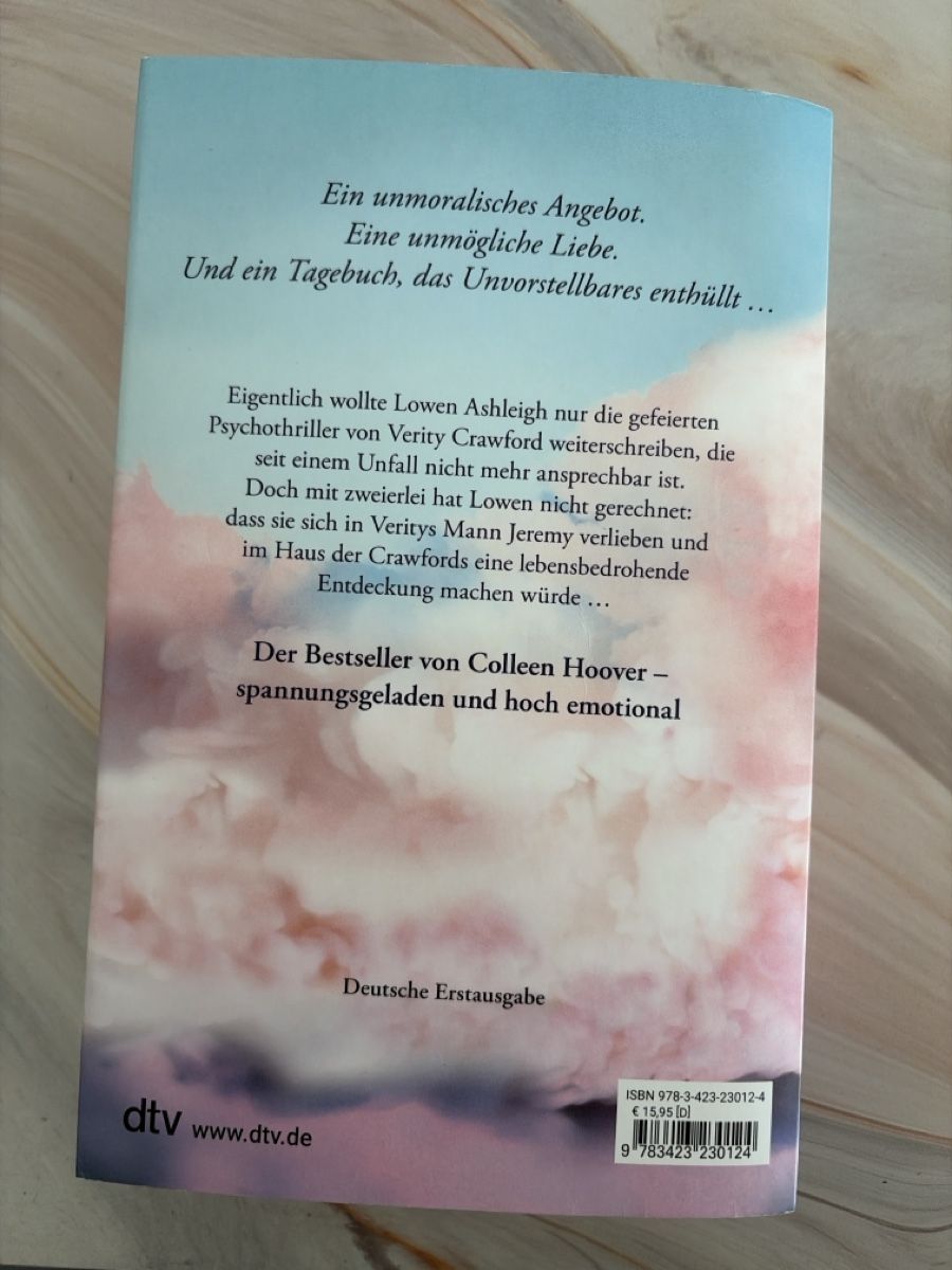 Livres: Colleen Hoover Verity  – D'occasion à Henau par martina_1998 1