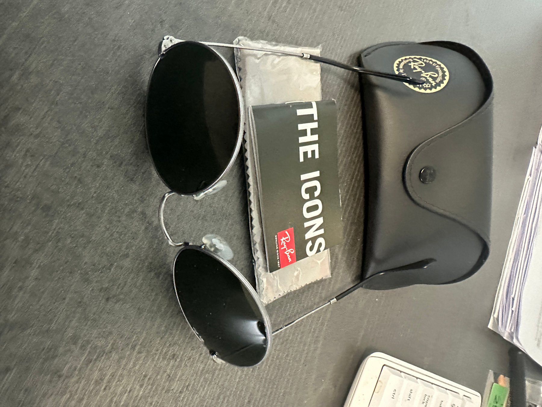Ray-Ban Brillen & Gläser: Sonnenbrille Ray Ban Round metal – Gebraucht aus Fislisbach von Falke99 1