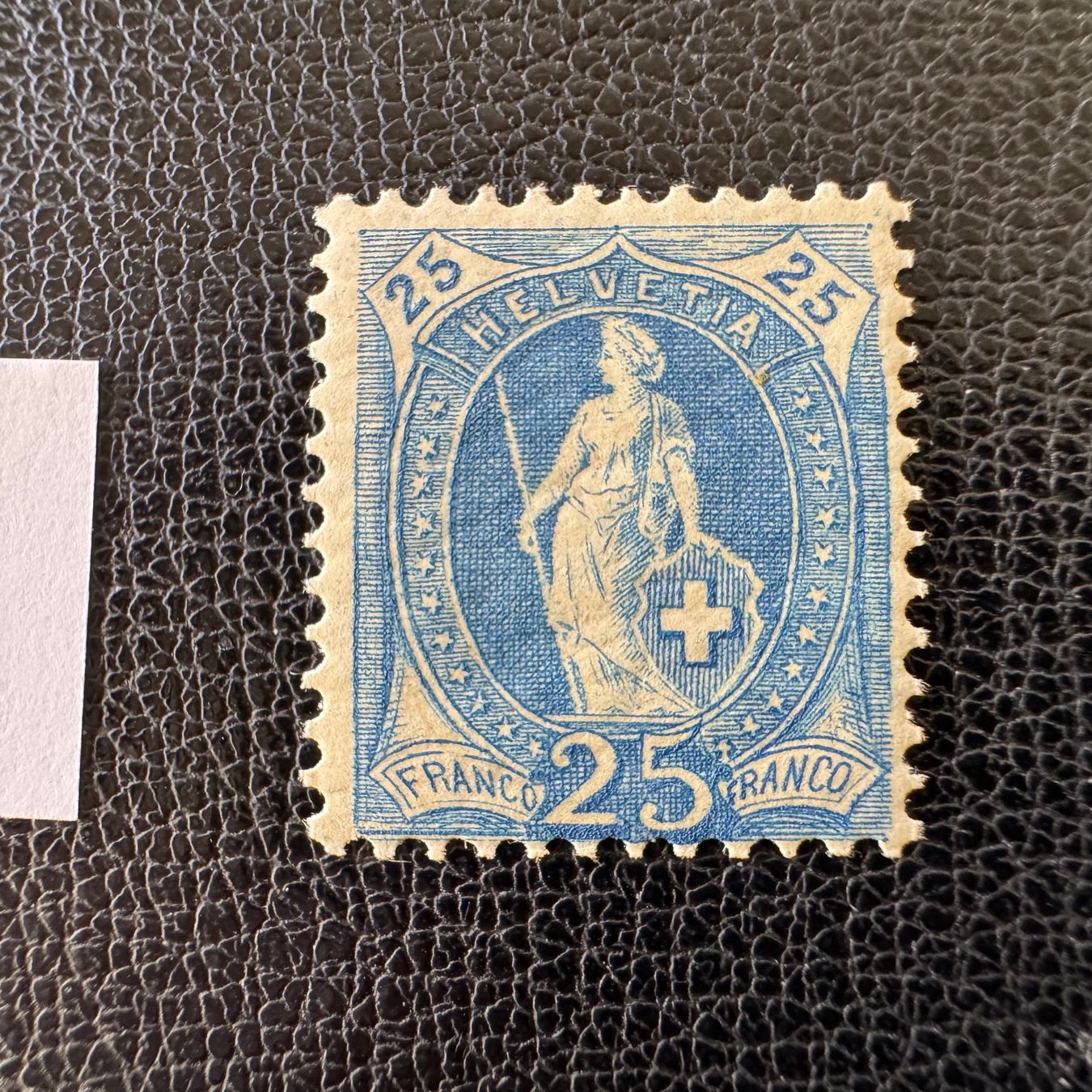 Alle Briefmarken: Stehende Helvetia 73E, postfrisch – Neu (gemäss Beschreibung) aus Stallikon von HILDECH1 3