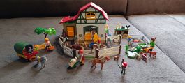 Playmobil 5684 Ponyhof und Hasenstall und Kutsche