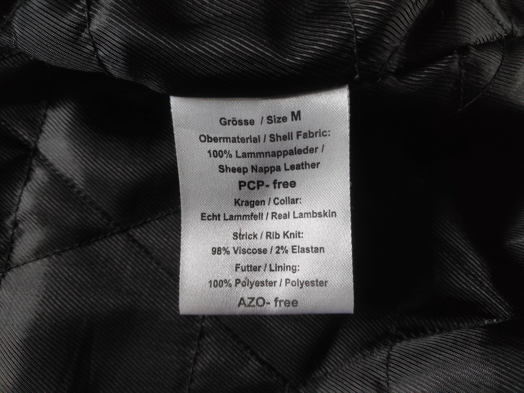 Globus Giacche: Lederjacke Yves (Globus) | Grösse M | Schwarz – Usato da Bern venduto da anger47 9