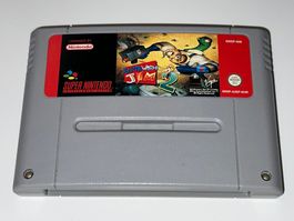 Super Nintendo (SNES) Spiel - Earthworm Jim 2