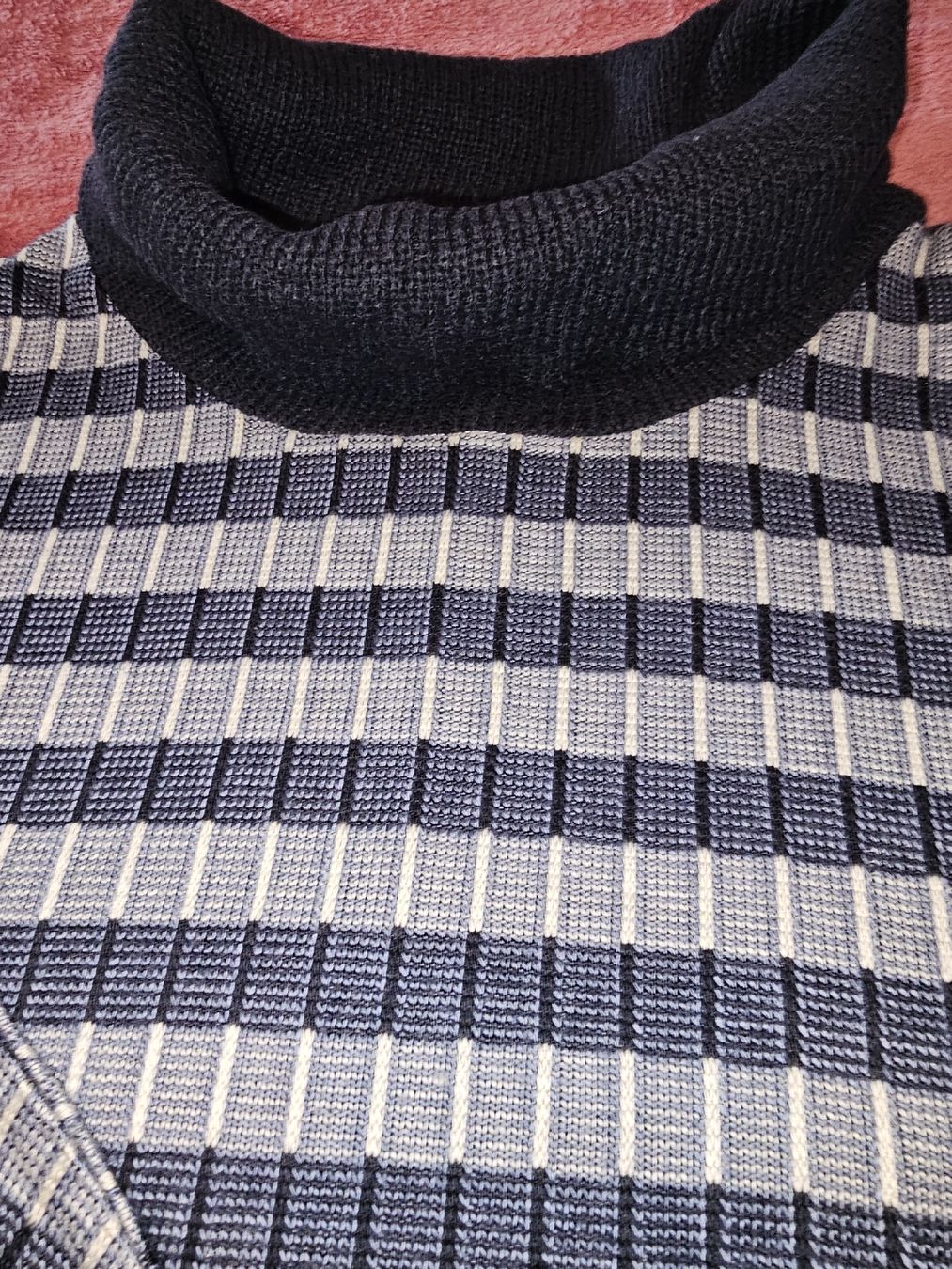 Maglioni & Felpe: Rollkragenpullover, dunkel-/hellblau, XXL, NEU – Nuovo (secondo la descrizione) da Heiden venduto da Taronia 2