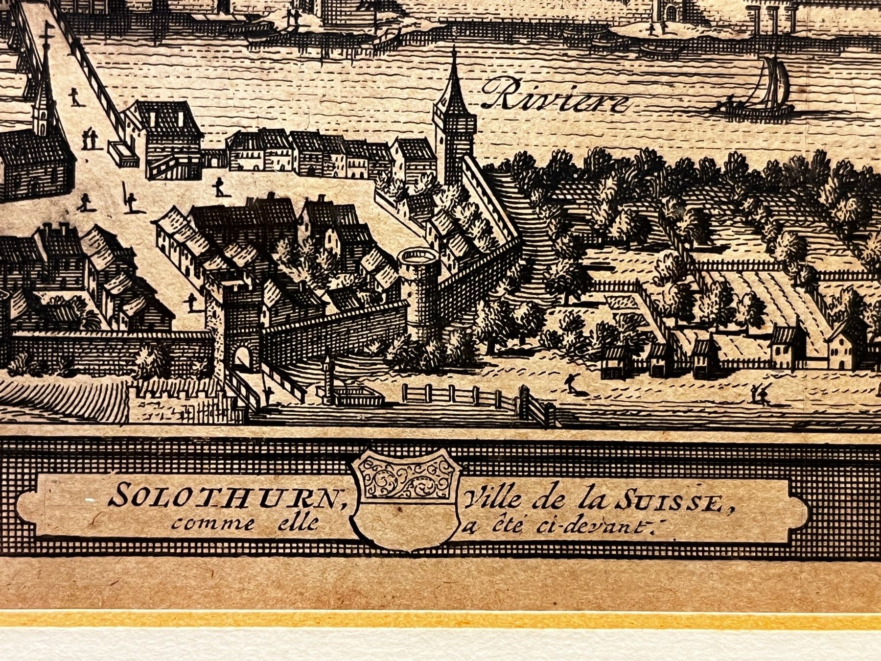 Gravures: Stich Solothurn – D'occasion à Thalwil par Peter0911 2