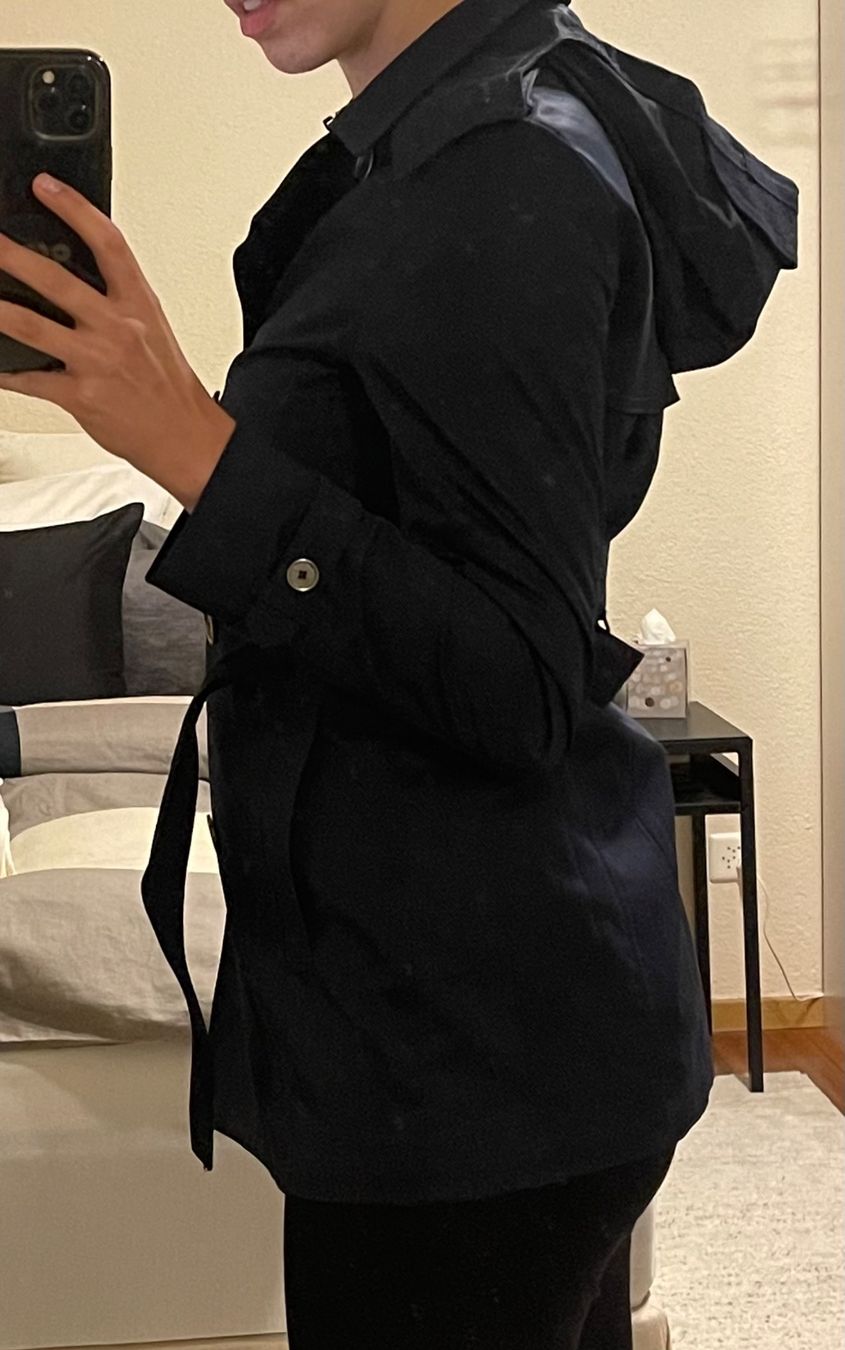 Esprit Giacche: Dunkelblauer Esprit Trenchcoat – Nuovo e nell'imballaggio originale da Lenzburg venduto da CelinaS01 3