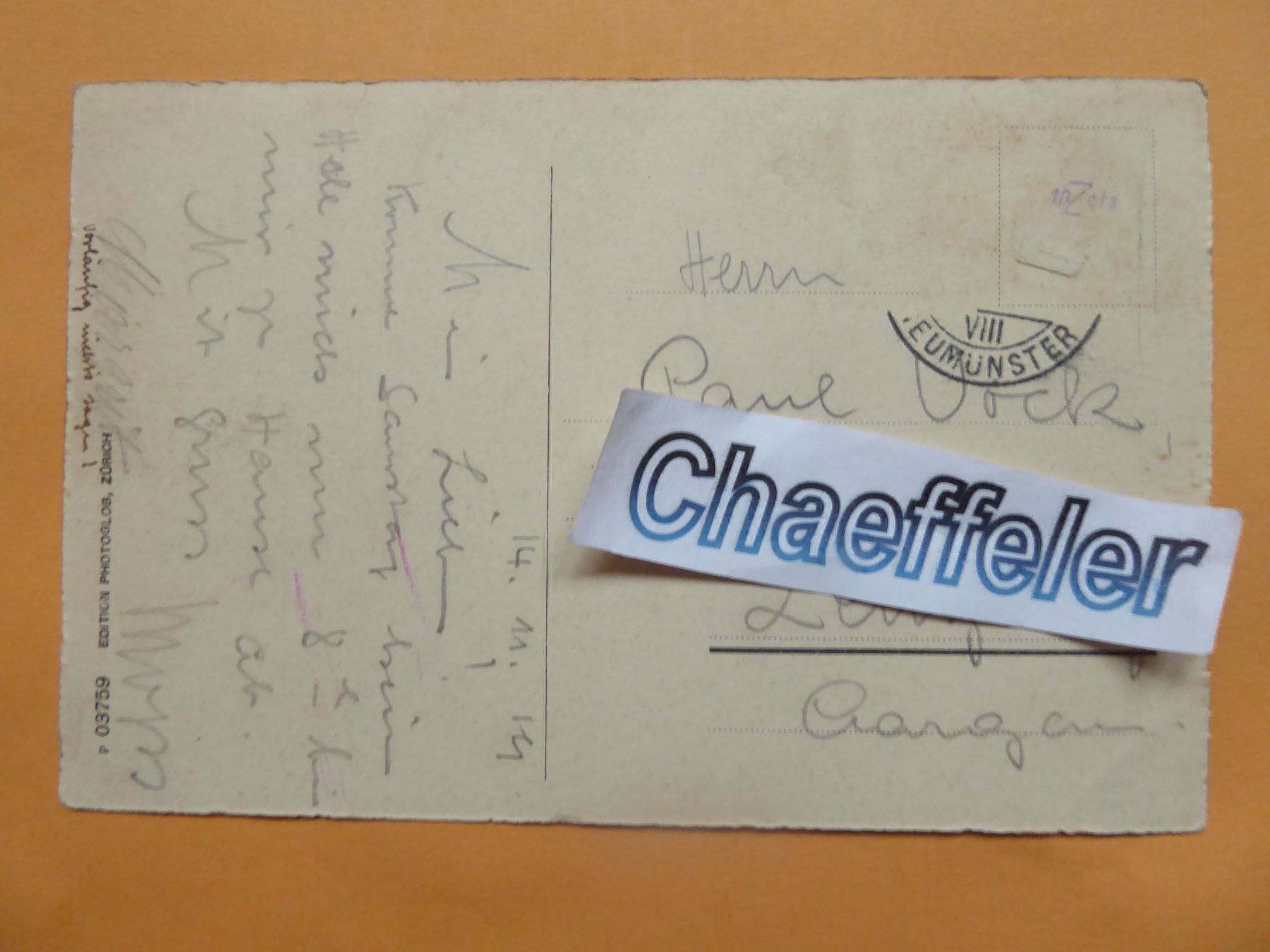 Cartes postales: Zürich - Staddthausquai – D'occasion à Zürich par Chaeffeler 1