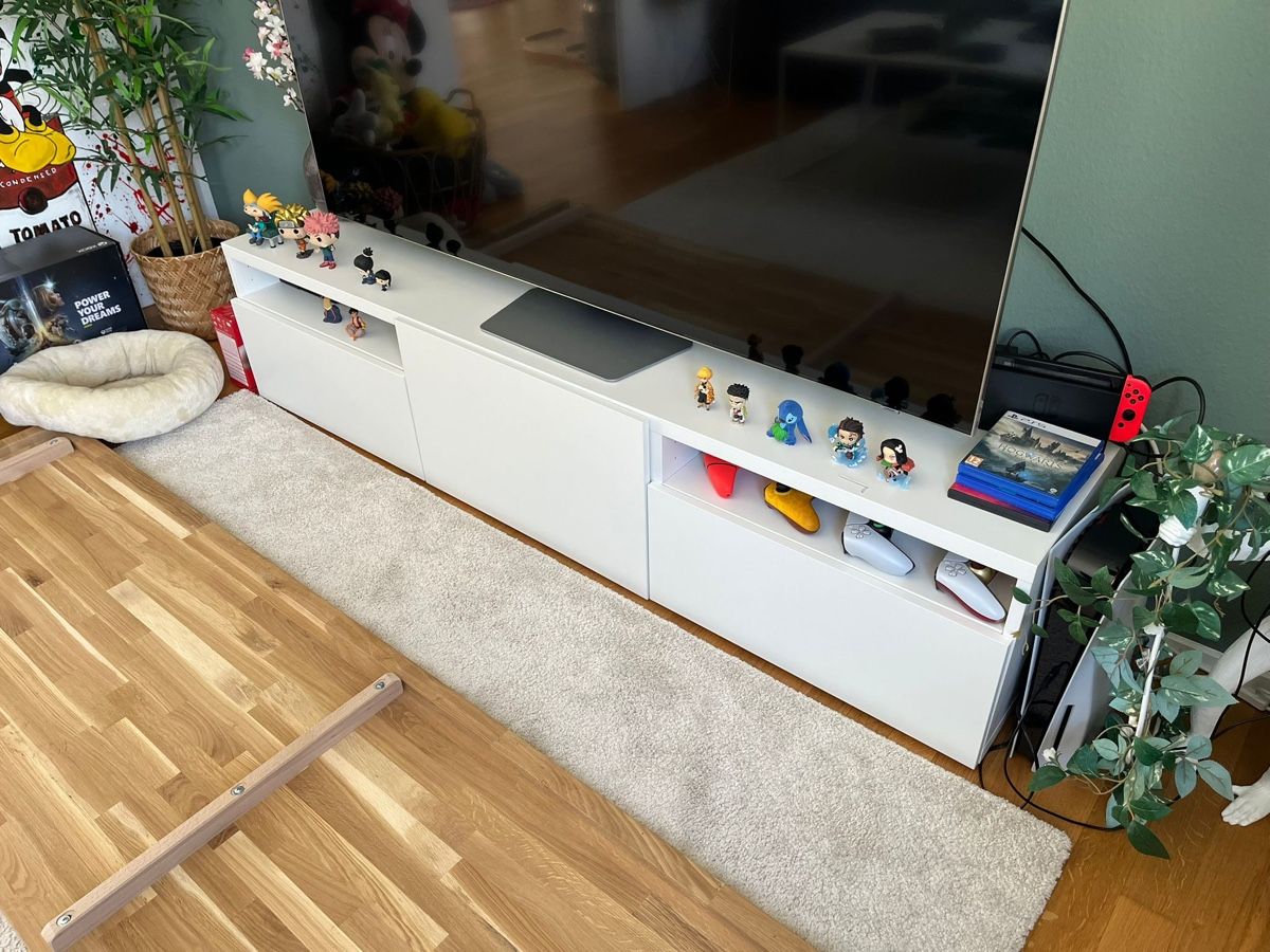 Ikea Mobili TV: TV Möbel weiss – Usato da Baden venduto da Mary_JG 1