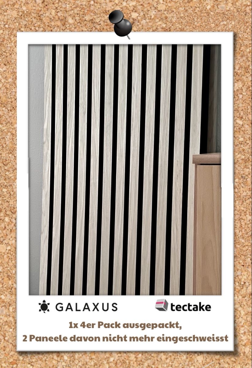 Sonstiges Zubehör: Akustikpaneele Sonic Wall II - Eiche hell, 5 4er-Sets NEU – Neu (gemäss Beschreibung) aus Murten von Anne.M 6