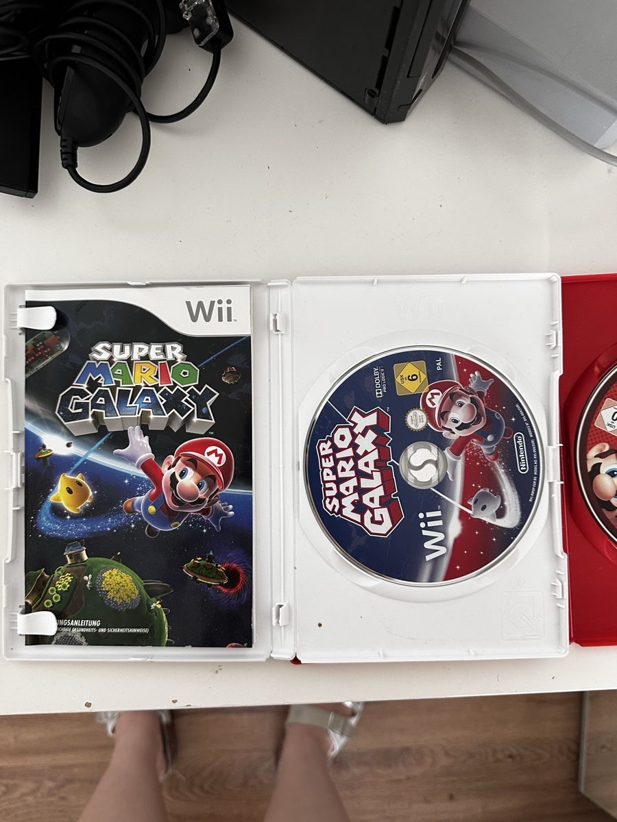 Nintendo Console: Nintendo Wii Komplettset inkl. 2 Controller + Mario Spiele – Usato da Lachen SZ venduto da _laalessia 7