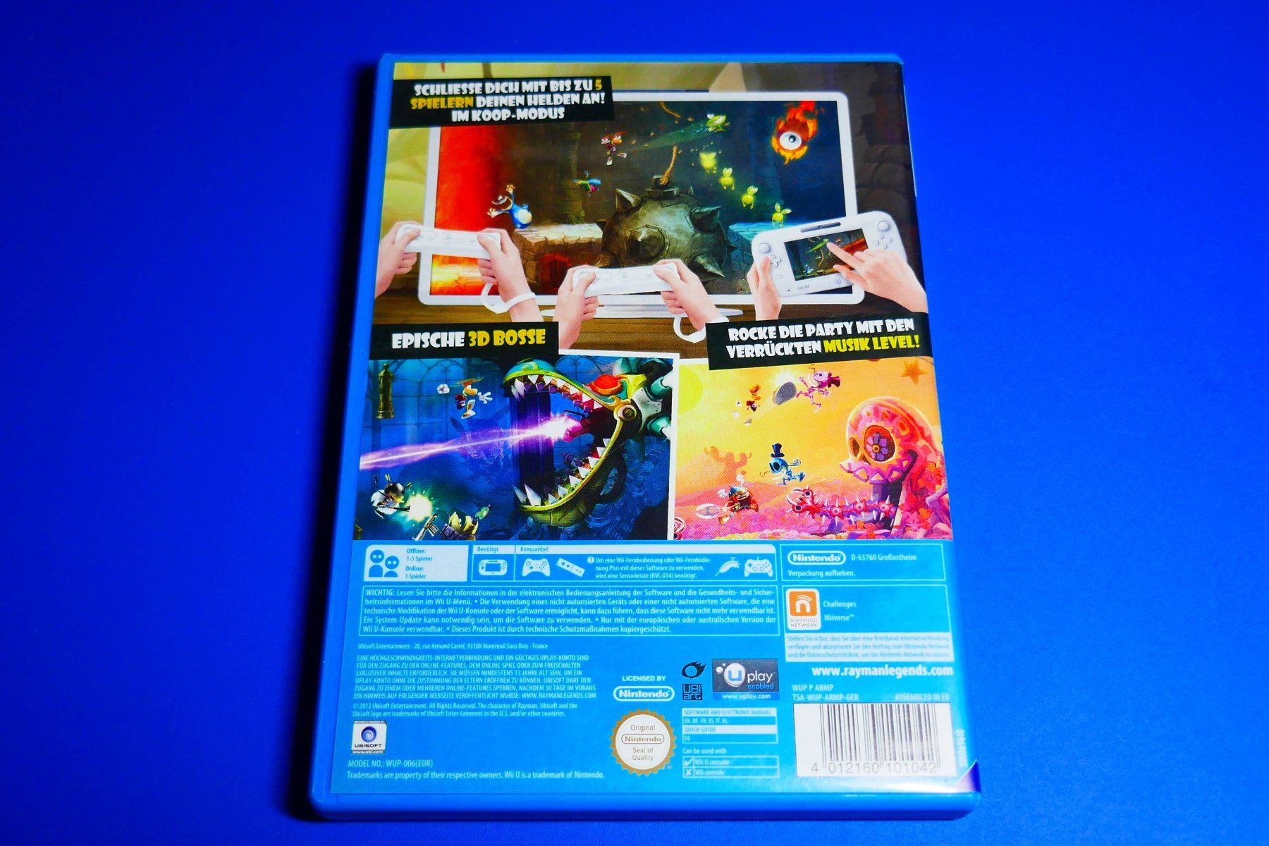Nintendo Giochi: Rayman Legends - Nintendo Wii U – Usato da Vuarrens venduto da Espace-Retro 2