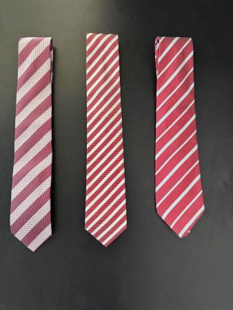 3 Krawatten Boss / Boss / Boss wenig getragen