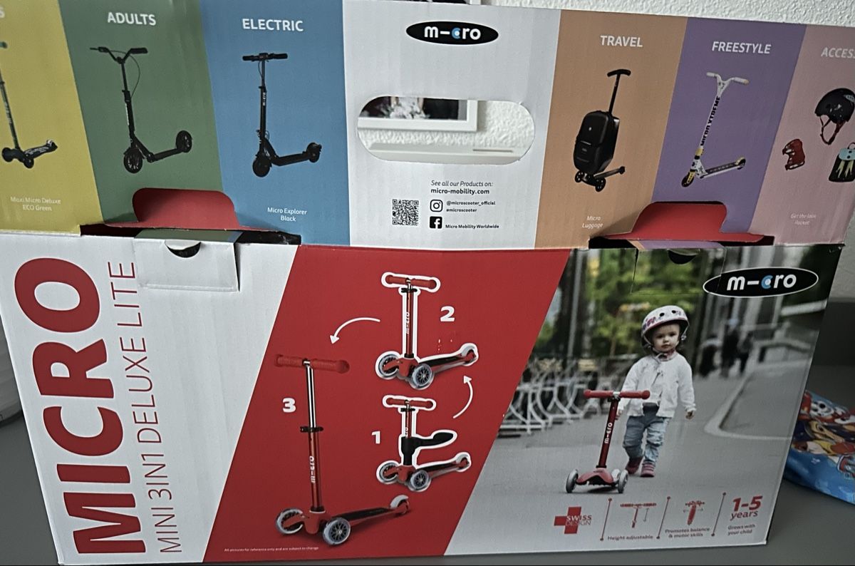 Micro Veicoli per bambini: Micro Mini 3in1 Deluxe Lite, Neu – Nuovo e nell'imballaggio originale da Tuggen venduto da Freddl