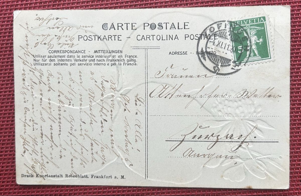 Cartoline postali: Prägekarte Zofingen  – Usato da Horw venduto da Tellbub 1