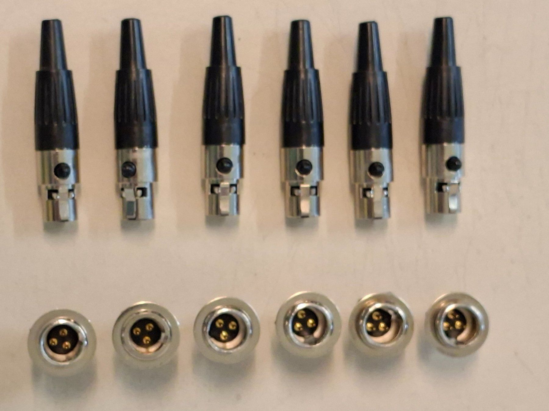 Elektronikbauteile: XLR Mini Stecker / Buchse – Gebraucht aus Niedergösgen von piccorx5 3