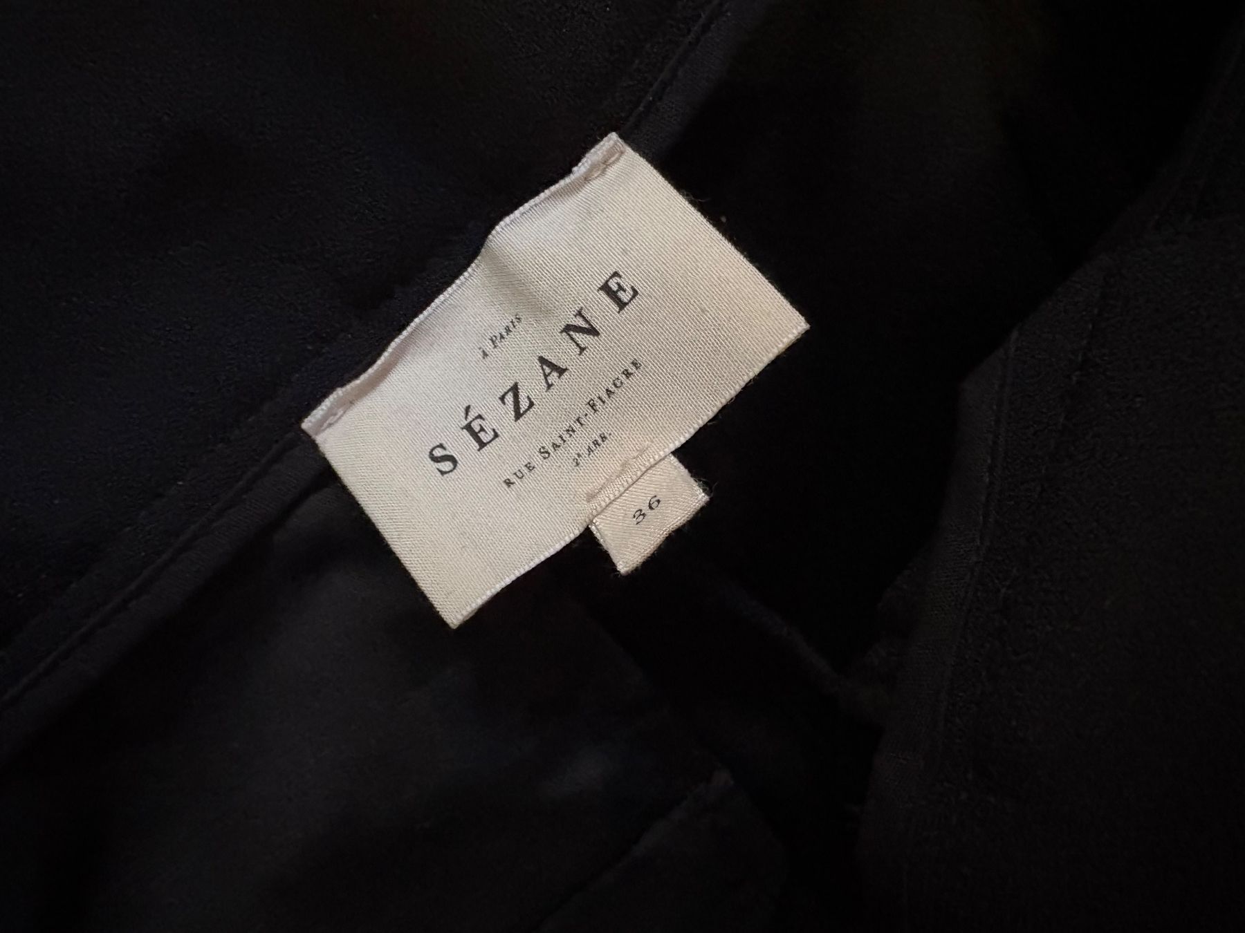 Sezane Pantalons: Sézane Hose Schwarz Gr.36 – Neuf (Voir description) à Genève par sunandwind 3
