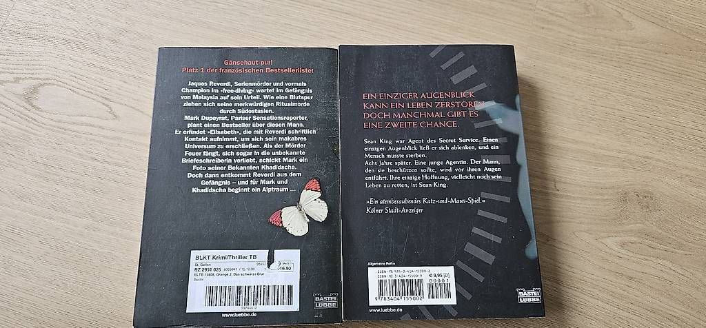 Bücher: 2 spannende Romane – Gebraucht aus Appenzell von San-cu 1