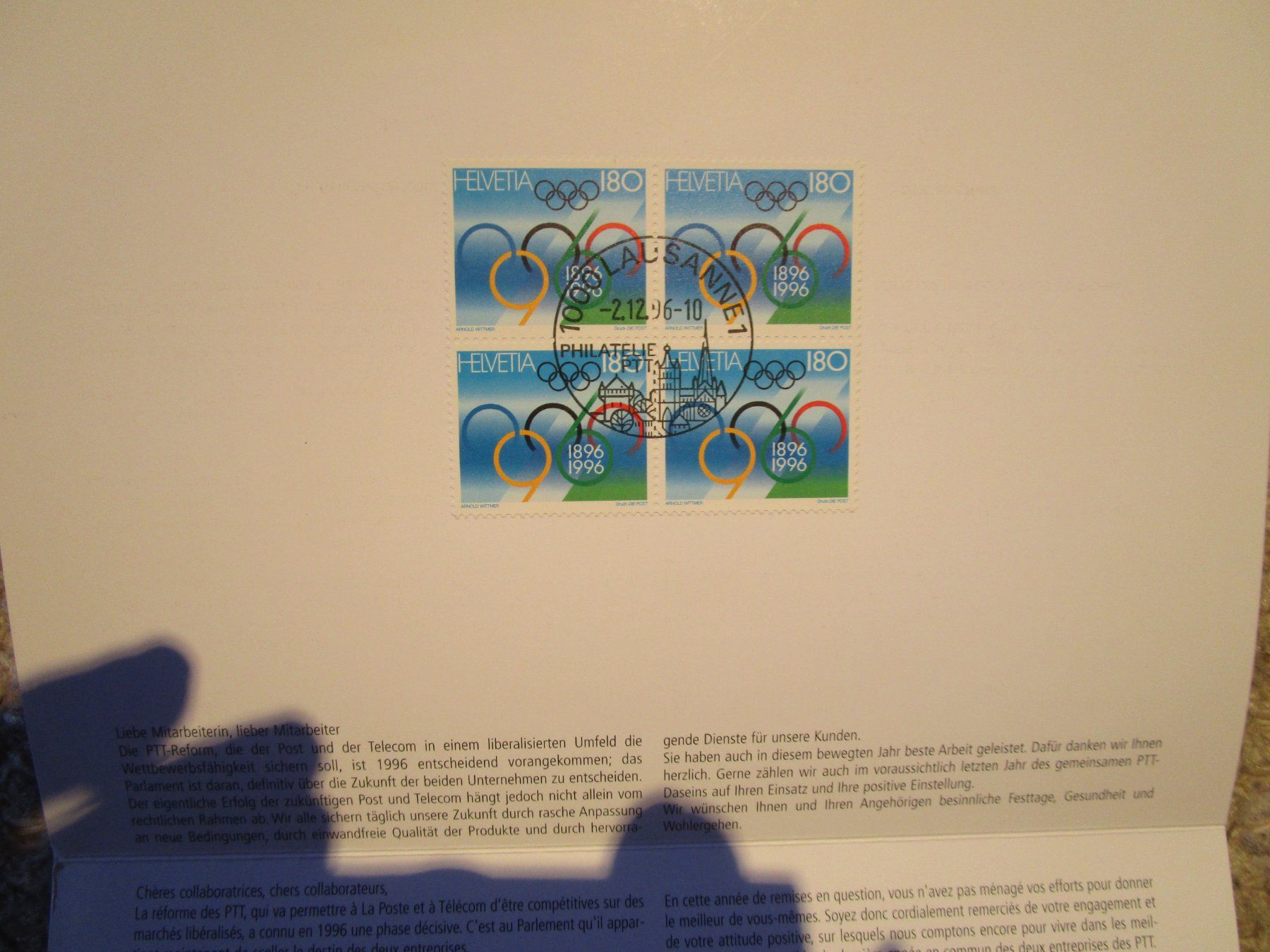 Cartoline: Carte La Poste  PTT et Télécom – Usato da Matran venduto da madren 1